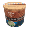 Condiment cu sare și busuioc – cutiuță cu capac din plută - 120 g - imagine 2